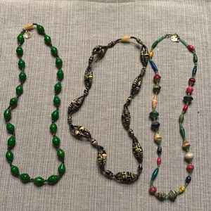 Set of 3 BEAD FOR LIFE necklaces!